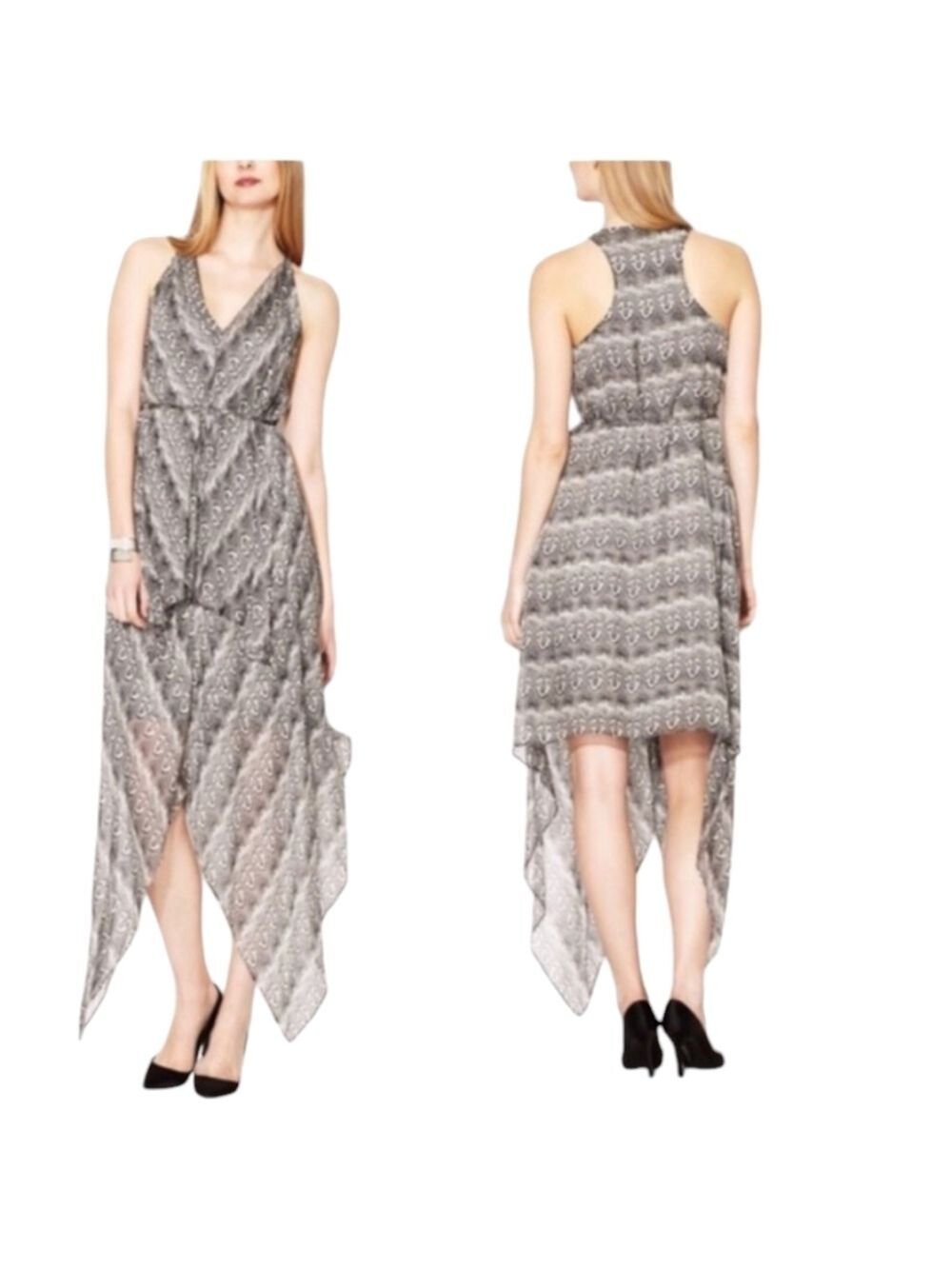Robert Rodriguez Womens Silk Sleeveless Maxi Dress
